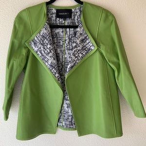Lafayette 148 New York Green Women's Jacket